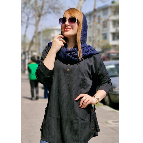 شومیز کراش سه دکمه - مانتو پاتریس رشت