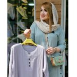 شومیز کراش سه دکمه - مانتو پاتریس رشت