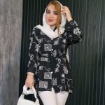 مانتو کرسپو خامه دوزی -مانتو پاتریس رشت