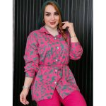 مانتو گلدار نخی