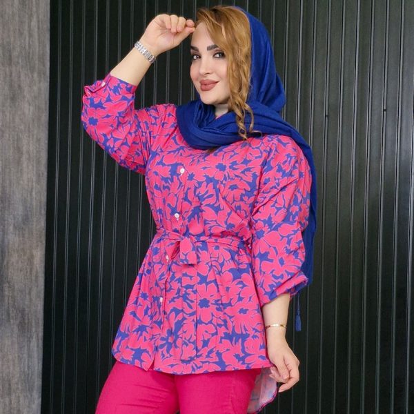 مانتو گلدار نخی - مانتو پاتریس رشت