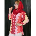 مانتو زیگ زاگ رنگی - مانتو پاتریس رشت