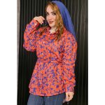 مانتو گلدار نخی