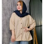 مانتو کراش یقه باز - مانتو پاتریس رشت