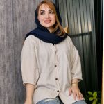 مانتو کراش یقه باز - مانتو پاتریس رشت