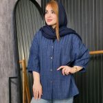 مانتو کراش یقه باز - مانتو پاتریس رشت