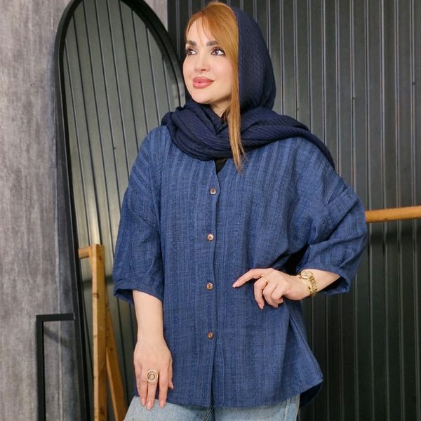 مانتو کراش یقه باز - مانتو پاتریس رشت