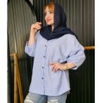 مانتو کراش یقه باز - مانتو پاتریس رشت