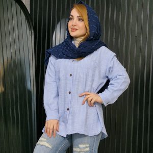 مانتو کتیبه دو جیب