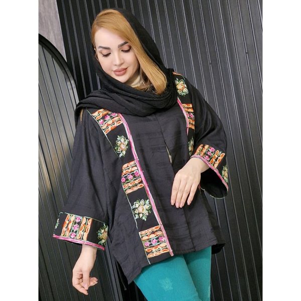 مانتو کتی لینن گلدوزی - مانتو پاتریس رشت