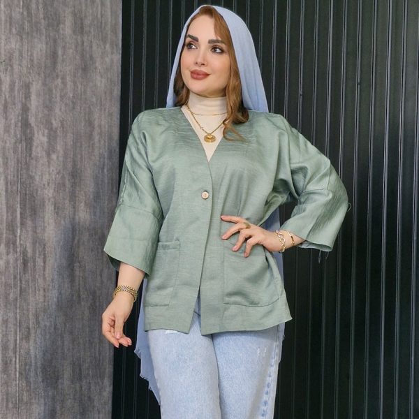 کت مراکشی دو جیب تک جیب