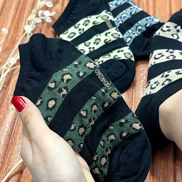 جوراب مچی نوار پلنگی - مانتو پاتریس رشت