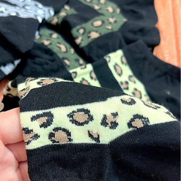 جوراب مچی نوار پلنگی - مانتو پاتریس رشت