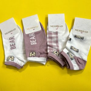 جوراب مچی صورتی - مانتو پاتعریس رشت