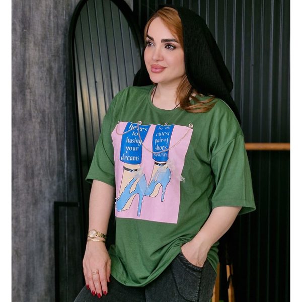 تیشرت چاپ کفش