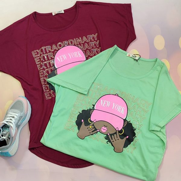 تیشرت دختر نگینی - مانتو پاتریس رشت