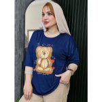 تیشرت لانگ نخ پنبه خرس