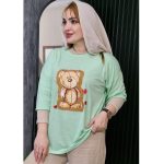 تیشرت لانگ نخ پنبه خرس