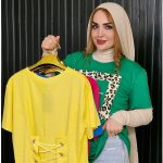 تونیک پلنگی پشت پرچ دار - مانتو پاتریس رشت