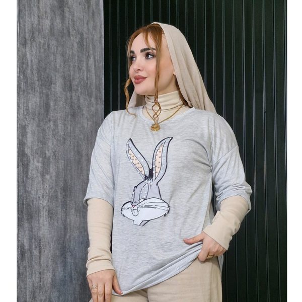 تیشرت خرگوش نگینی - مانتو پاتریس رشت