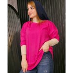 تیشرت لانگ بیسیک نخ پنبه - مانتو پاتریس رشت