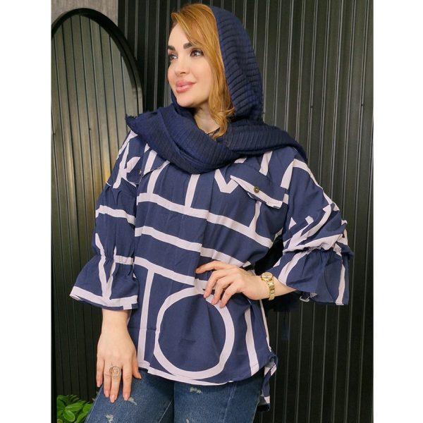 شومیز الیزه دو جیب