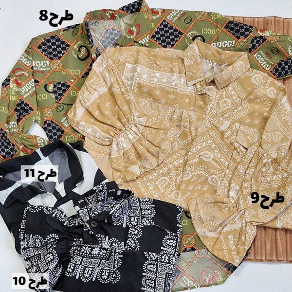 شومیز الیزه دو جیب