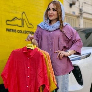 شومیز تک جیب کرسپو