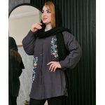 مانتو موسلین گلدار