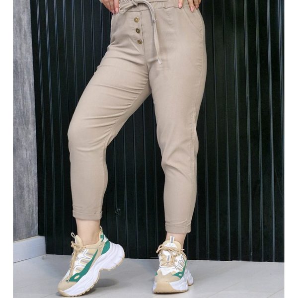 شلوار مام پاکتی نسکافه ای