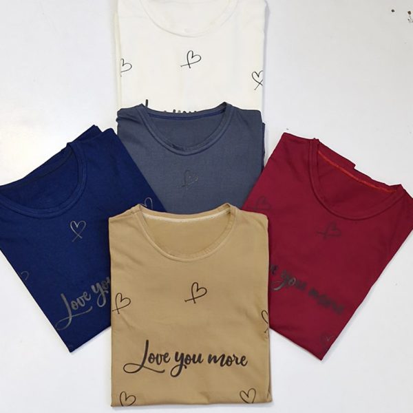 تیشرت قلب خطی -مانتو پاتریس رشت