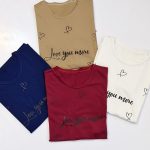 تیشرت قلب خطی -مانتو پاتریس رشت