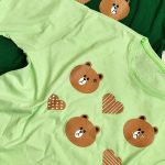 تیشرت کراپ خرس و قلب - مانتو پاتریس رشت