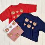 تیشرت کراپ خرس و قلب