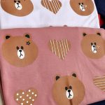 تیشرت کراپ خرس و قلب