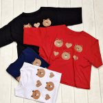 تیشرت کراپ خرس و قلب