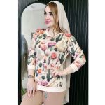 ست بلوز شلوار سه بعدی کاکتوس