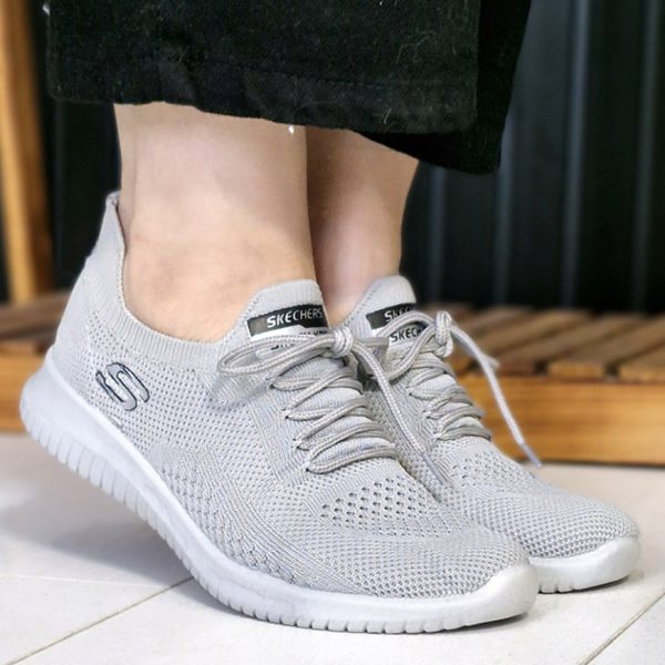 کتونی اسکیچرز طوسی