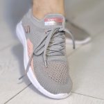 کتونی اسکیچرز طوسی کالباسی