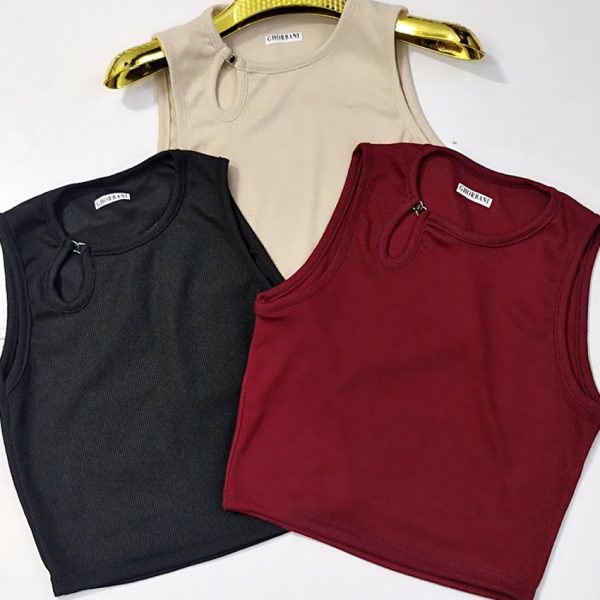 تاپ کراپ سگک پروانه ای - مانتو پاتریس رشت