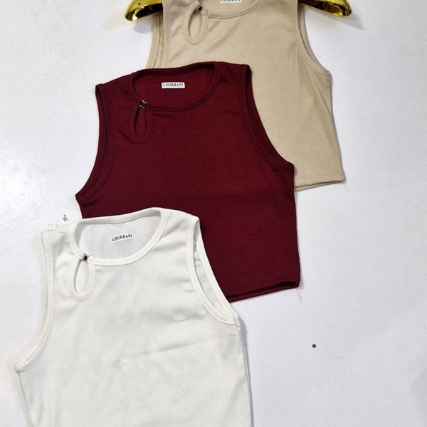 تاپ کراپ سگک پروانه ای - مانتو پاتریس رشت