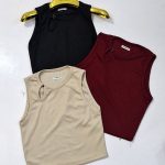 تاپ کراپ سگک پروانه ای - مانتو پاتریس رشت