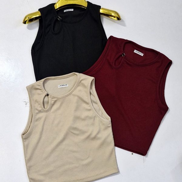 تاپ کراپ سگک پروانه ای - مانتو پاتریس رشت