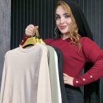 بلوز فانریپ آستین بلند 3 دکمه