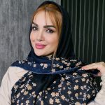 روسری ژاکارد شکوفه