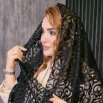 شال توری طرحدار - مانتو پاتریس رشت