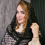 شال توری طرحدار - مانتو پاتریس رشت