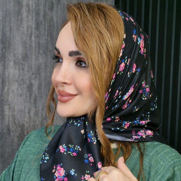 مینی اسکارف گل ریز