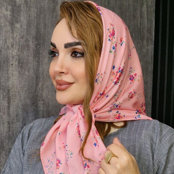 مینی اسکارف گل ریز