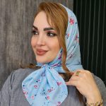 مینی اسکارف گل ریز